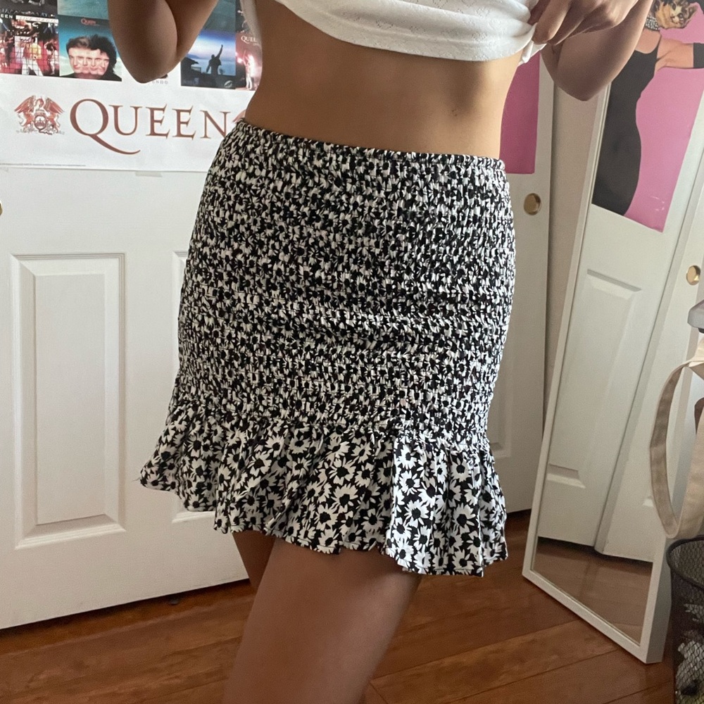 Bershka Ruffle Skirt